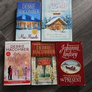 Avon Holiday Romance Book Collection - Red, Blue, Gold Covers